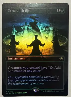 Cryptolith Rite - Foil/Extended Art - Innistrad Remastered - NM/M - 316 - Image 1