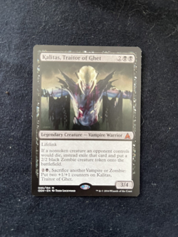 Magic the Gathering Kalitas, Traitor of Ghet 086 X2 Oath of the Gatewatch NM - Image 3