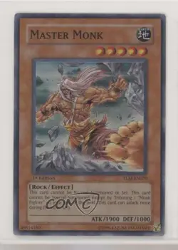 SR - Master Monk YuGiOh The Lost Millenium #TLM-EN020 2005 - Image 1