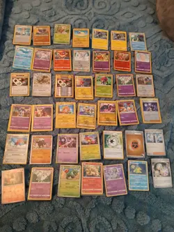 Pokemon Trading Card Mixed Lot of Approximately 50-60 cards & Other Related Item - Image 2