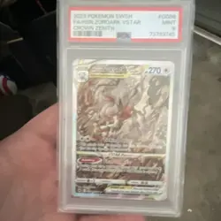 Pokemon Hisuian Zoroark VSTAR GG56/GG70 Crown Zenith Ultra Rare Holo PSA 9 - Image 1
