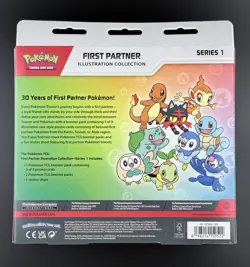 Pokemon TCG First Partner Illustration Collection Series 1 Box Sealed - Image 2
