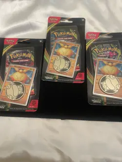 3x Pokemon Perfect Order Blister Pack + Makuhita Promo Card & Coin - Image 5