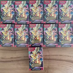 Brand New & Sealed Pokemon TCG Ascended Heroes Booster Bundle X 11 - ✅ - Image 1