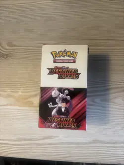 Pokemon Destined Rivals Half Booster Box (18 Booster Packs) NEW Unsealed Box - Image 1