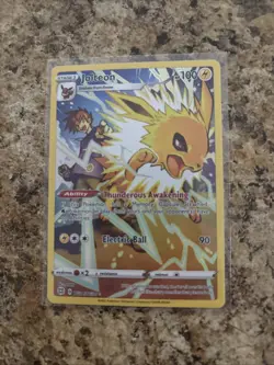 Jolteon Trainer Gallery Ultra Rare Full Art Brilliant Stars TG04/TG30 Pokemon... - Image 1