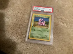 1999 Pokemon Base Set 1st Edition PSA 9 #55 Nidoran WOTC - Image 2