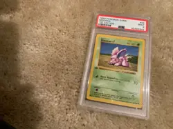 1999 Pokemon Base Set 1st Edition PSA 9 #55 Nidoran WOTC - Image 3