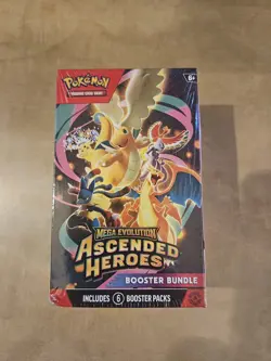 Pokemon TCG Ascended Heroes Booster Bundle (6 packs) - Brand New - SEALED - Image 1