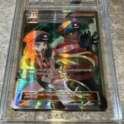 Pokemon Ranger Full Art Ultra Rare Holo XY Steam Siege TAG 7.5 TCG - Image 2