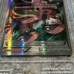 Pokemon Ranger Full Art Ultra Rare Holo XY Steam Siege TAG 7.5 TCG - Image 4