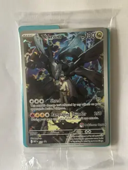 N's Zekrom Pokemon Center Stamp SEALED Promo Ascended Heroes PC ETB - Image 1