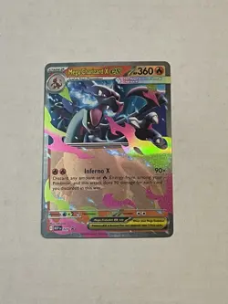 Pokemon TCG Mega Charizard X ex 029 Mega Evolution Black Star Promo Holo NM - Image 3