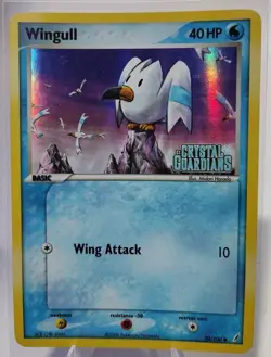 Pokemon TCG Wingull 70/100 Crystal Guardians Reverse Holo 47/113 - Image 1
