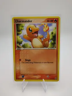 Pokemon TCG -Charmander 57/112 NON-Holo Fire Red & Leaf GreeN LP/NM - Image 1