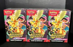 Pokemon TCG: Mega Evolution-Ascended Heroes Booster Bundle x3 IN HAND - Image 1