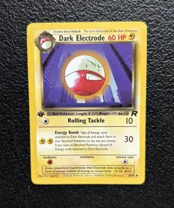 Pokemon TCG - 1st Edition Dark Electrode 34/82 - Team Rocket *NM/LP - Image 1