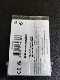 Pokemon TCG - Umbreon 130/197 Obsidian Flames Reverse Holo Stamped Promo Sealed - Image 3