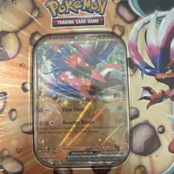 Pokemon TCG Slashing Legends Tin Koraidon Ex NEW FACTORY SEALED - Image 2