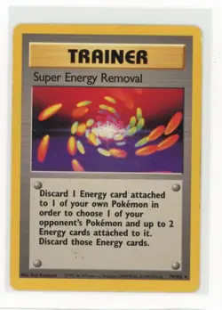 Pokemon Base Set #079/102 Super Energy Removal - Image 1