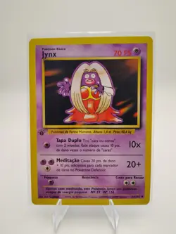Pokemon TCG - jynx 31/102 1st edition Portuguese LP - Image 1