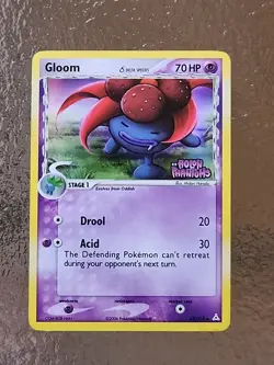 Pokemon TCG Gloom 42/110 Delta Species Rare NM 2006 Stamped Ex Holon Phantoms - Image 1