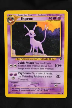 Espeon 20/75 NM Neo Discovery Regular Rare Unlimited Pokemon TCG - Image 1