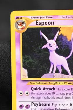 Espeon 20/75 NM Neo Discovery Regular Rare Unlimited Pokemon TCG - Image 2