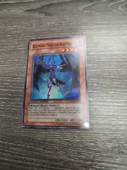 Yu-Gi-Oh Blackwing Shura the Blue Flame RGBT-ENPP2 Super Rare Limited Edition NM - Image 1