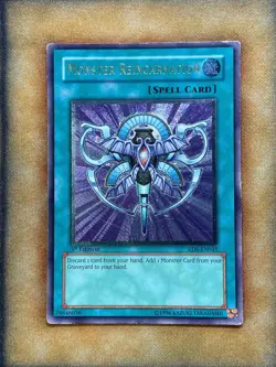 Yugioh Monster Reincarnation RDS-EN045 Ultimate Rare 1st Ed MP - Image 1