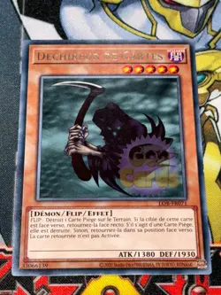 CARTE Yu Gi Oh DECHIREUR DE CARTES LOB-FR071 25TH - Image 1