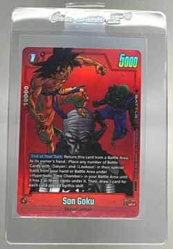 Son Goku 2025 Dragon Ball Super Fusion World Limited Manga Promo SB02-003 (A) - Image 1