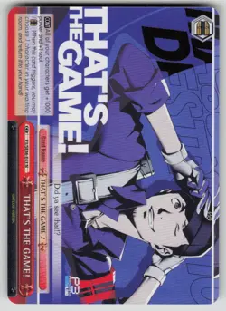 THAT'S THE GAME! Persona 3 Reload P3/SE46-E43N NM Weiss Schwarz - Image 1