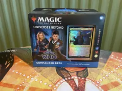MTG Magic The Gathering Doctor Who Timey Wimey Commander Deck New Factory Sealed - Image 1