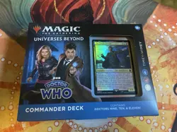 MTG Magic The Gathering Doctor Who Timey Wimey Commander Deck New Factory Sealed - Image 2