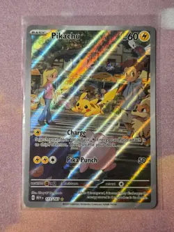 Pokemon Pikachu TCG English Scarlet & Violet 151 Card 173/165 - Image 1