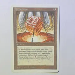 Mana Vault Revised Edition Artifact Rare Regular English Mark Tedin Magic Card - Image 1