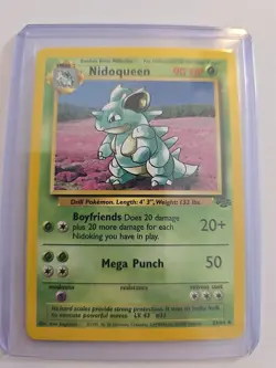 Vintage 1999 Jungle Nidoqueen Near Mint Pokemon Card Rare 23/64 - Image 1
