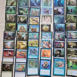 Commander Magic Deck 100 Cards = Complete MTG *GREEN & BLUE 12/12 MERFOLK TRIBE* - Image 3