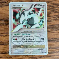 Pokemon Arceus LV.X DP56 Diamond & Pearl Promo Level Up Holo Card 2009 - Image 1