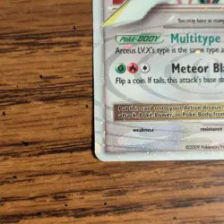 Pokemon Arceus LV.X DP56 Diamond & Pearl Promo Level Up Holo Card 2009 - Image 4