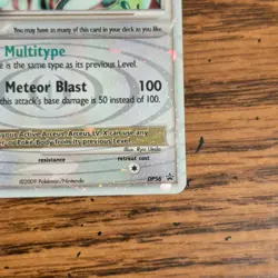 Pokemon Arceus LV.X DP56 Diamond & Pearl Promo Level Up Holo Card 2009 - Image 5