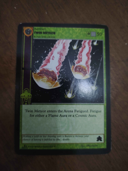 Metazoo Sample Twin Meteor Card Excellent Condition Only 100 Made! - Image 1