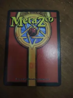 Metazoo Sample Twin Meteor Card Excellent Condition Only 100 Made! - Image 2