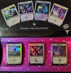 Magic the Gathering Ponies the Galloping Card 2019 Extra Life Edition - Image 1