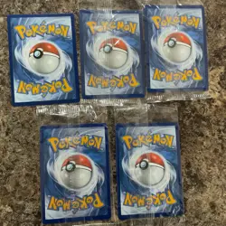 Pokemon TCG Promo 5-Card Lot Glaceon Eevee Cryogonal Delibird Pikachu - Image 2