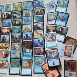 Commander Magic Deck 100 Cards = Complete MTG *RED & BLUE IZZET MERFOLK TRIBAL* - Image 2