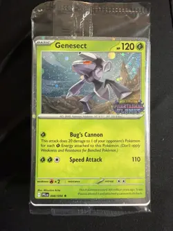 Genesect (Cosmos Holo) (Best Buy Exclusive) 008/094 Rare Holo Pokemon SEALED NM - Image 1