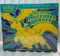 Pokemon TCG Mega Evolution: Ascended Heroes Elite Trainer Box-NEW/SEALED - Image 1
