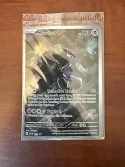 Pokemon TCG Mewtwo 052 Scarlet & Violet Promo Holo Card *Sealed* - Image 1